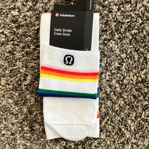 NWT Lululemon crew socks